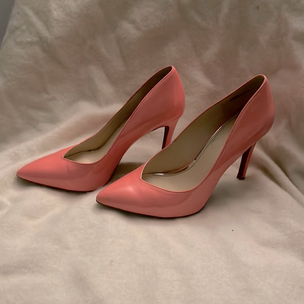 Jessica Simpson Coral Pink Heels